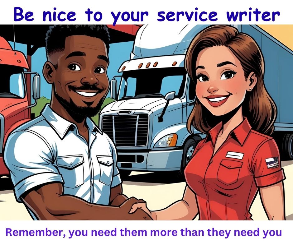 Your service writer is the gate keeper to the service shop
