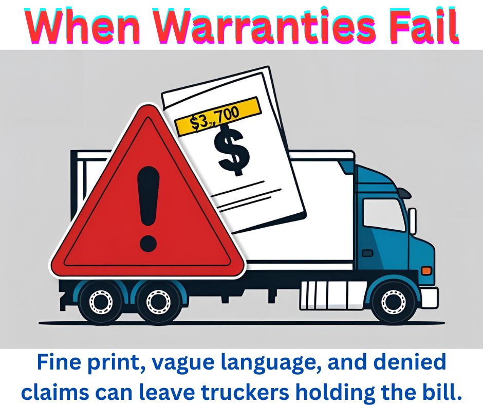 When warranties fail, the owner is stuck with large repair bills