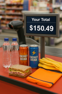 Buying items in truck stops can slowly drain your account. Plan your purchases with care.